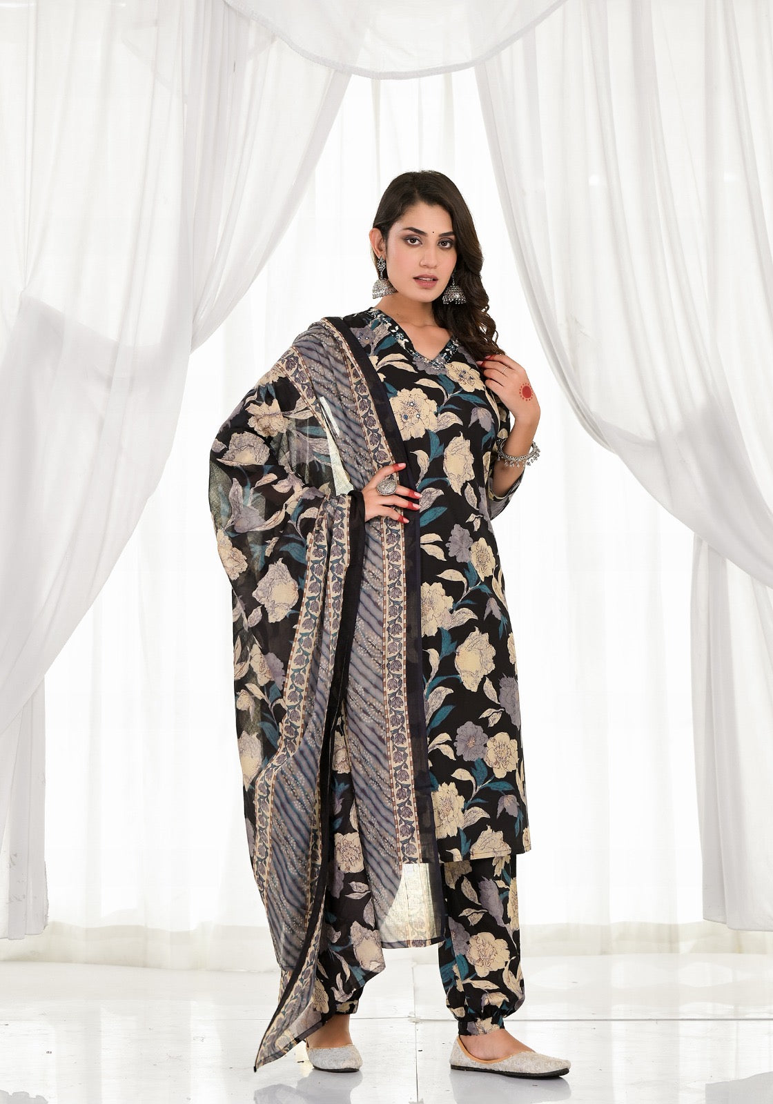 Cottan afghani suit