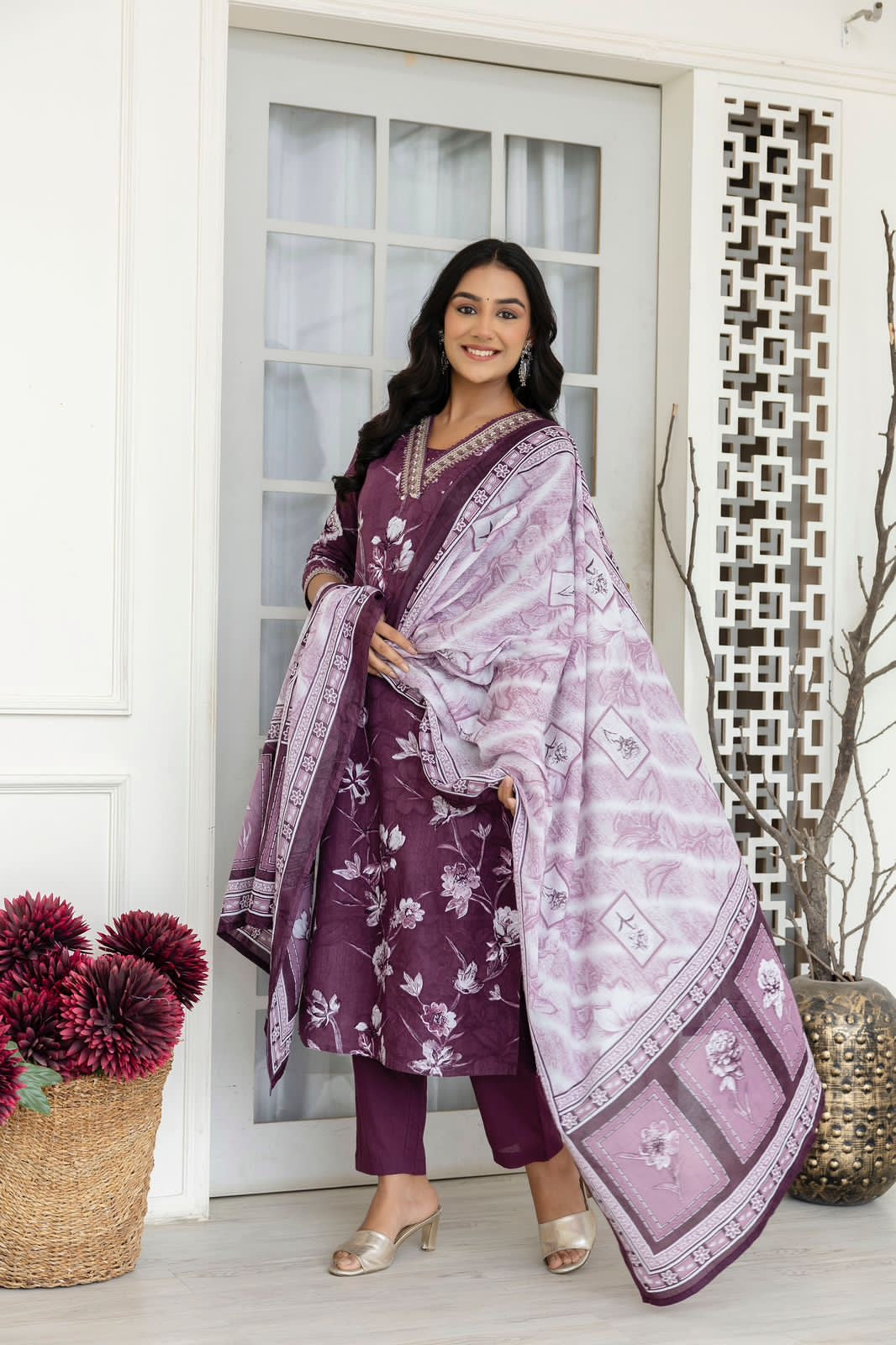 Pure cotton suit