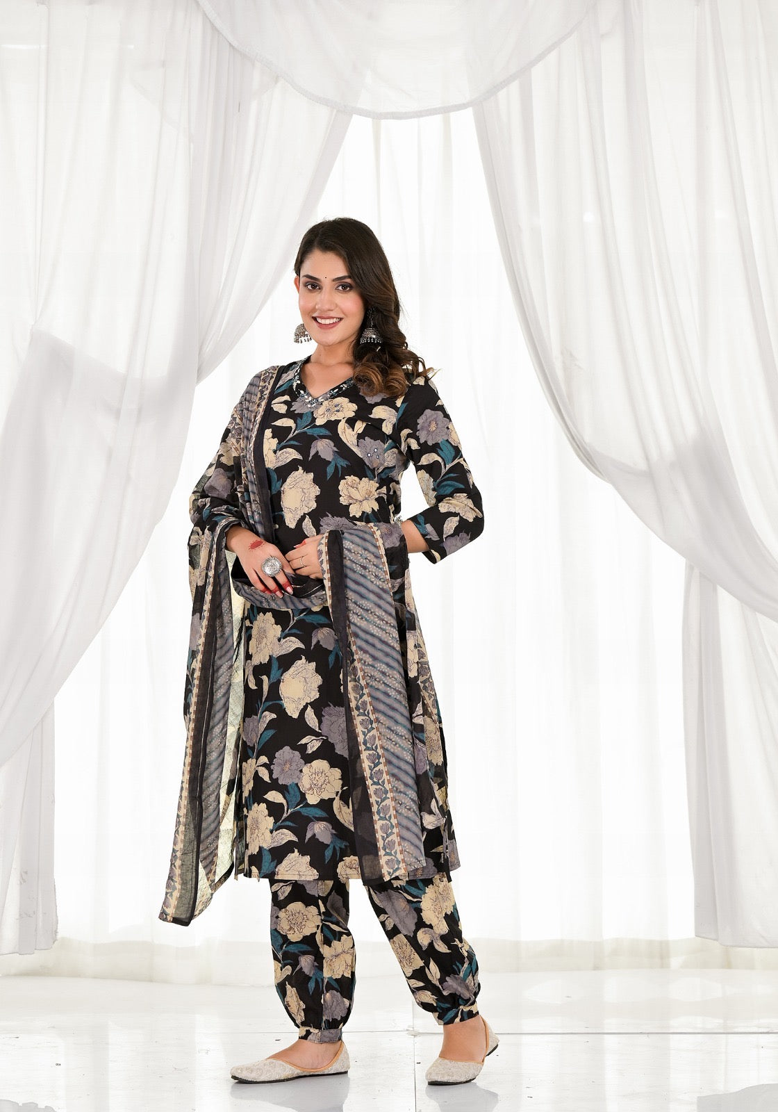 Cottan afghani suit