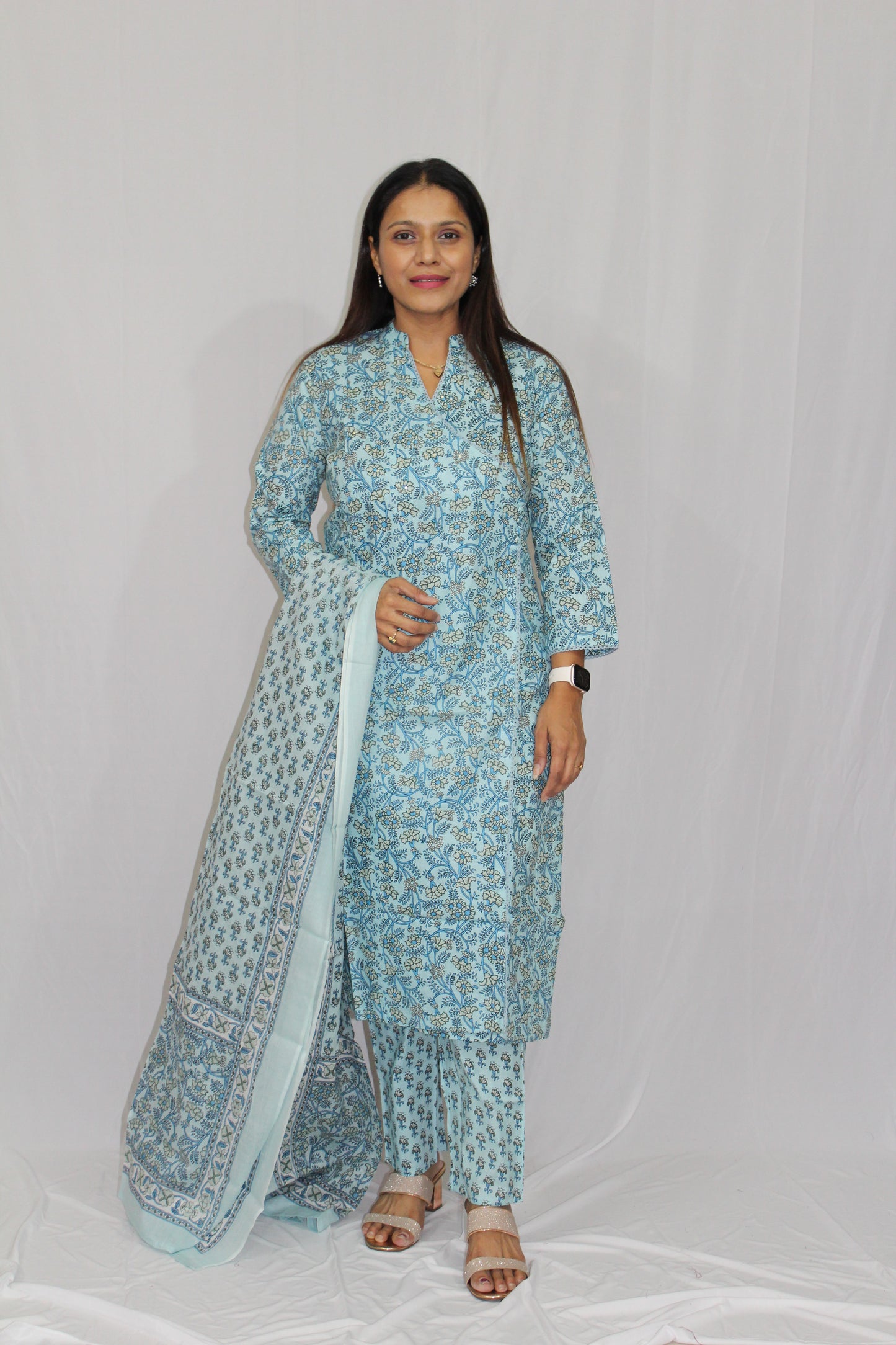 Pure cotton suit