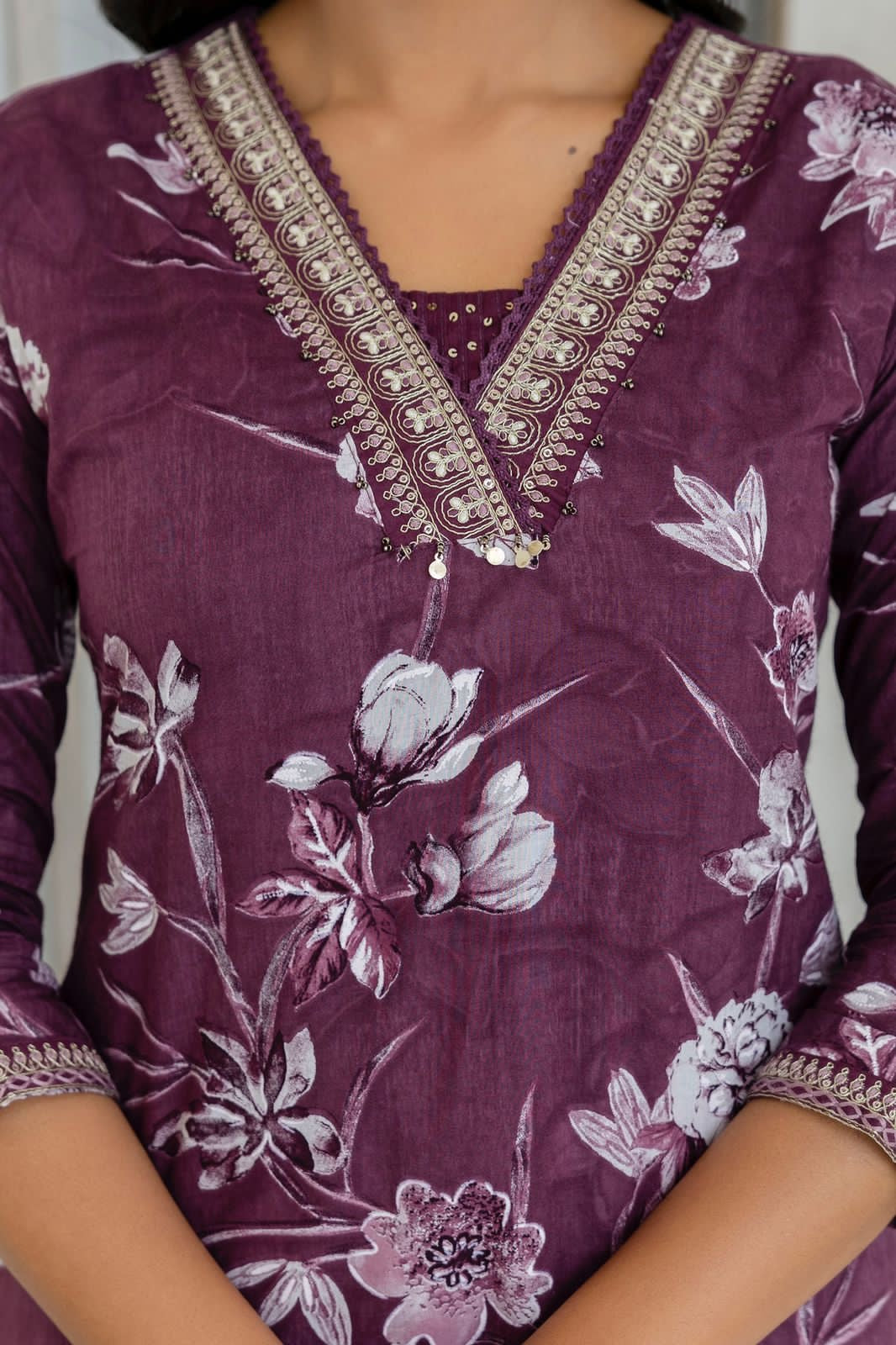 Pure cotton suit