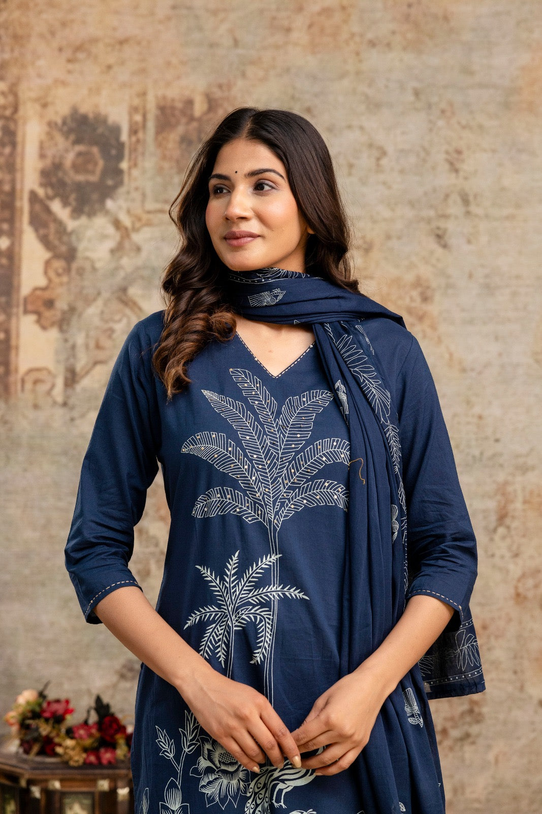 Pure cotton suit