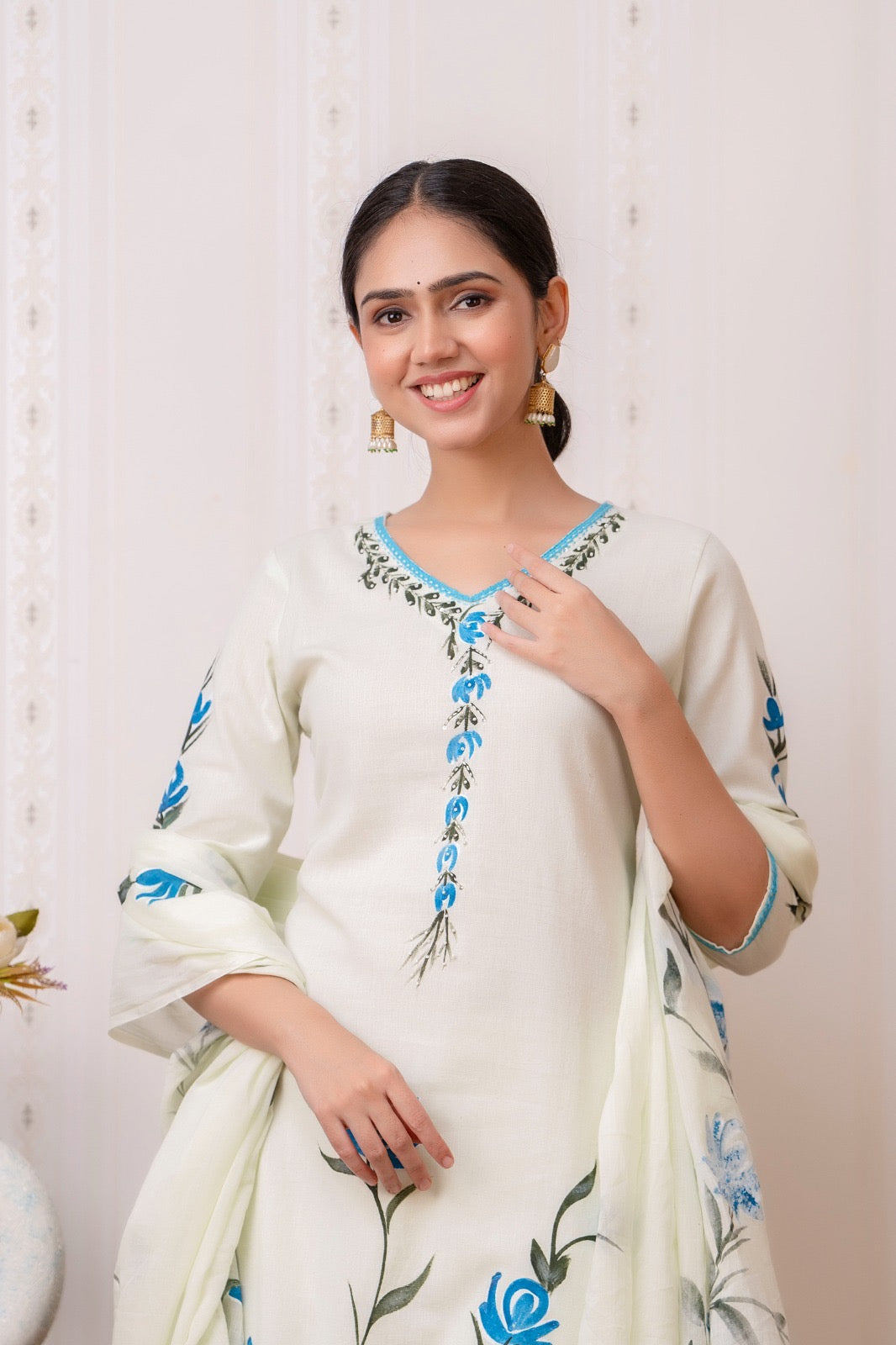 Pure cottan Handprint suit