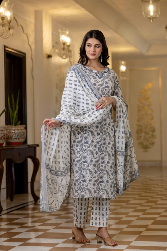 Pure cottan suit
