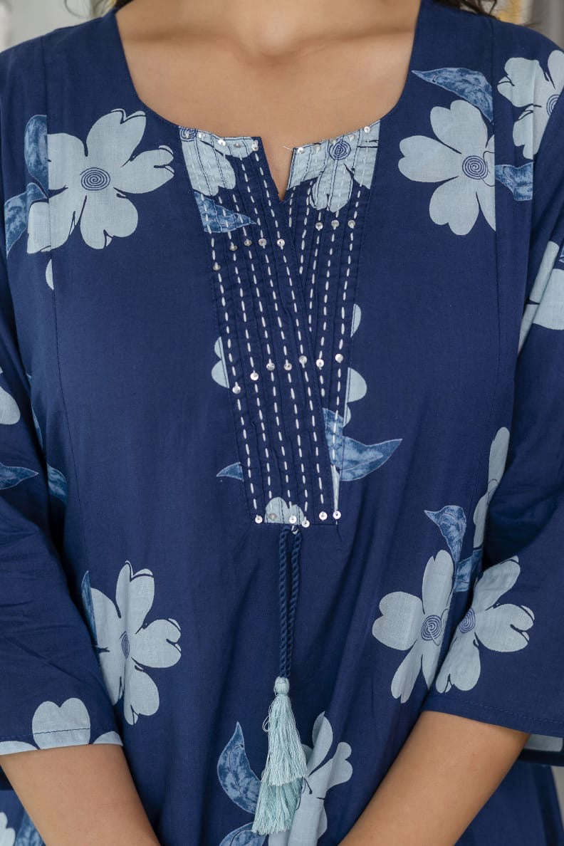 Pure cotton tunic & trouser