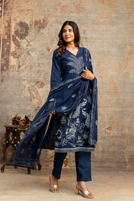 Pure cotton suit