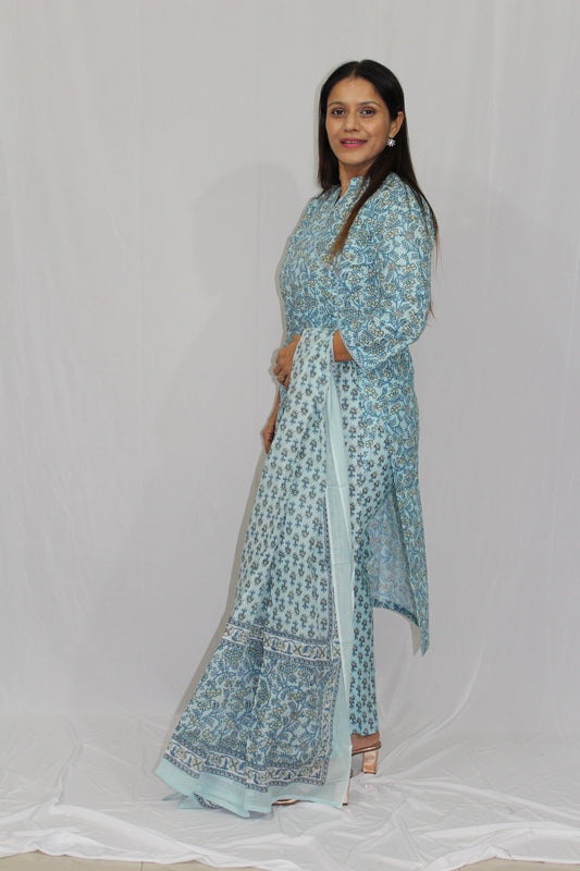 Pure cotton suit