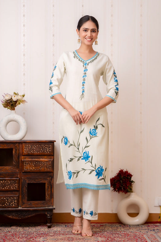 Pure cottan Handprint suit