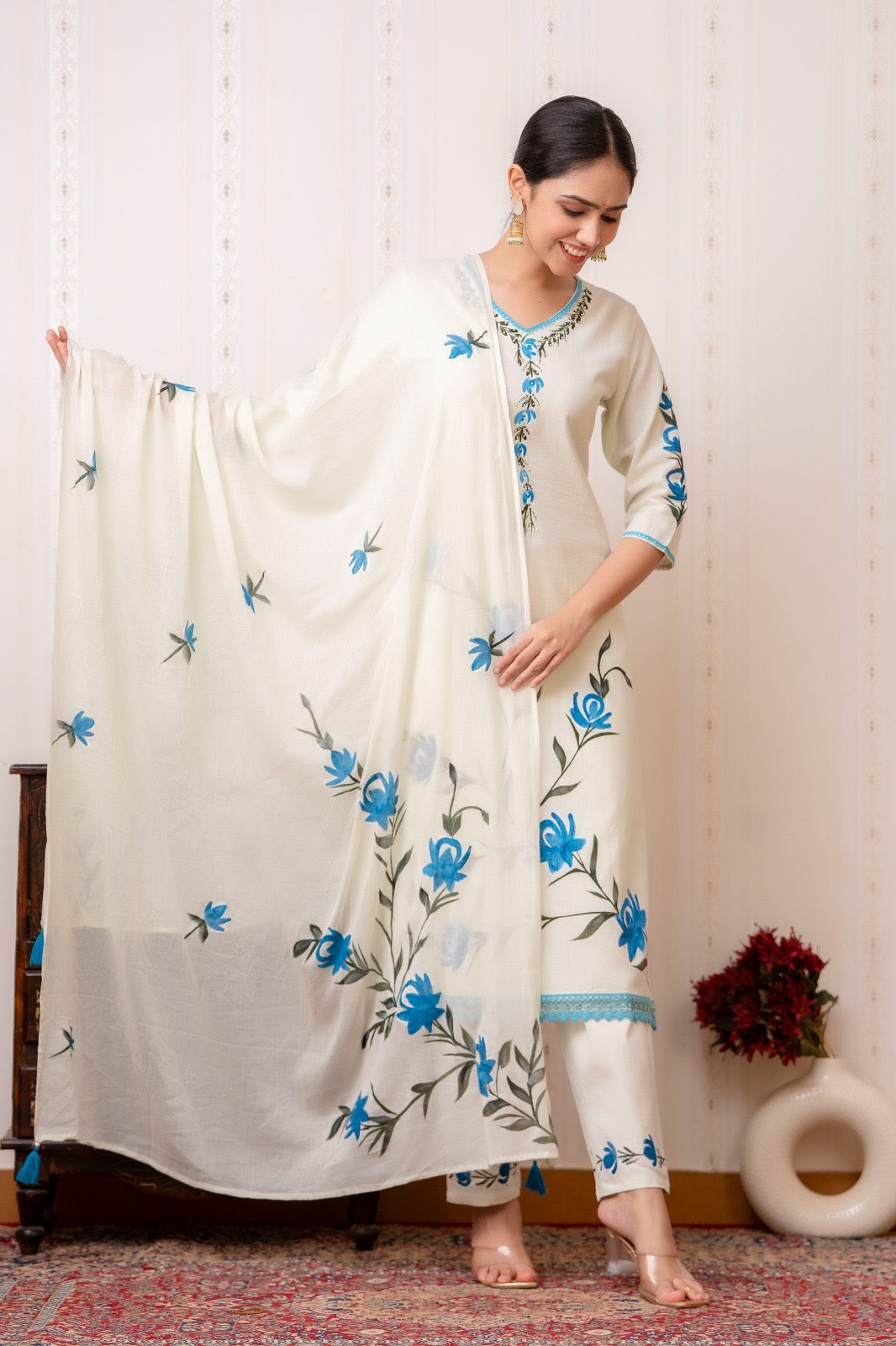 Pure cottan Handprint suit